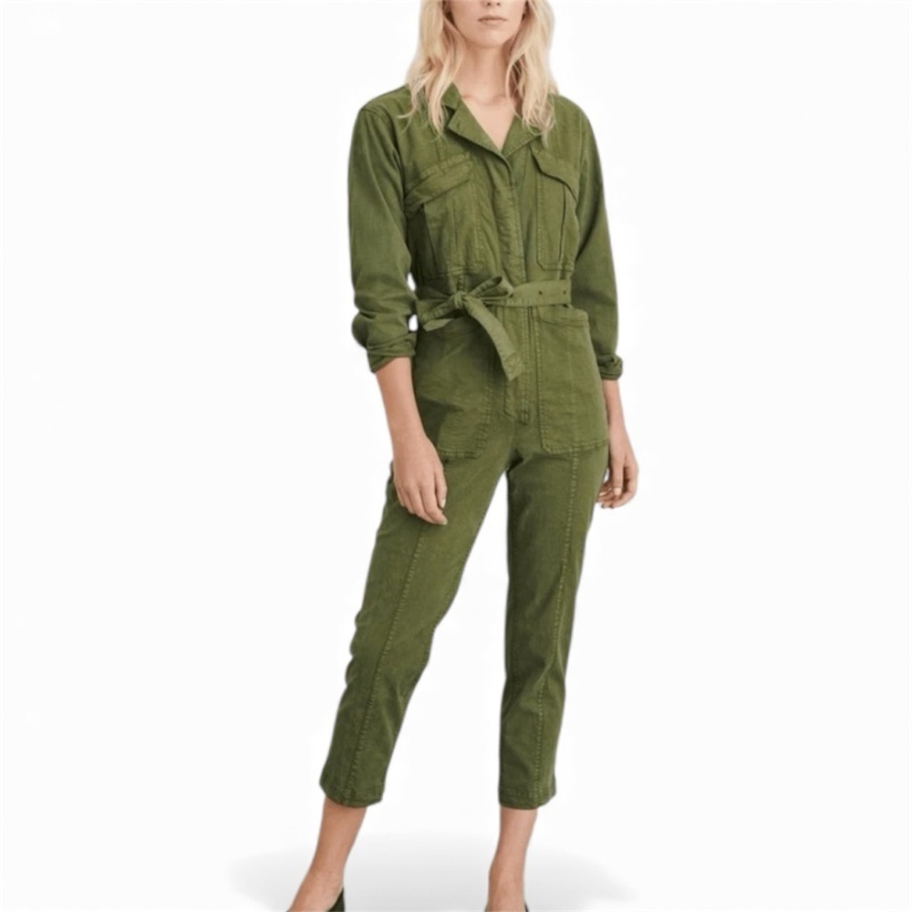 Alex Mill Women's Expedition Jumpsuit in Washed Twill Size M